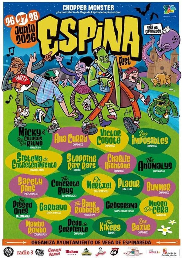 Cartel del Espina Fest.
