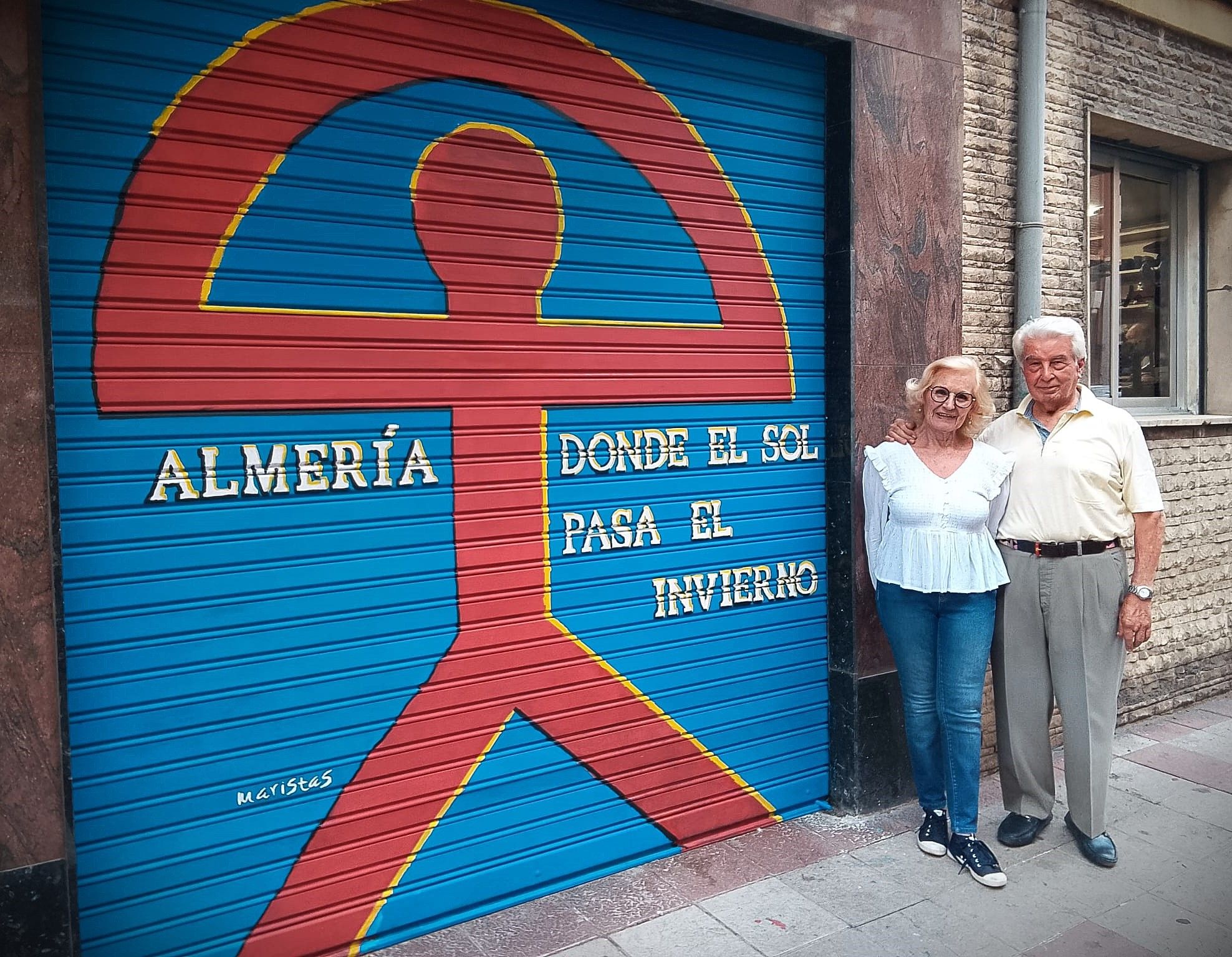 Paz, de León, y Jose, de Almería, se conocieron con 16 y 20 años, respectivamente.