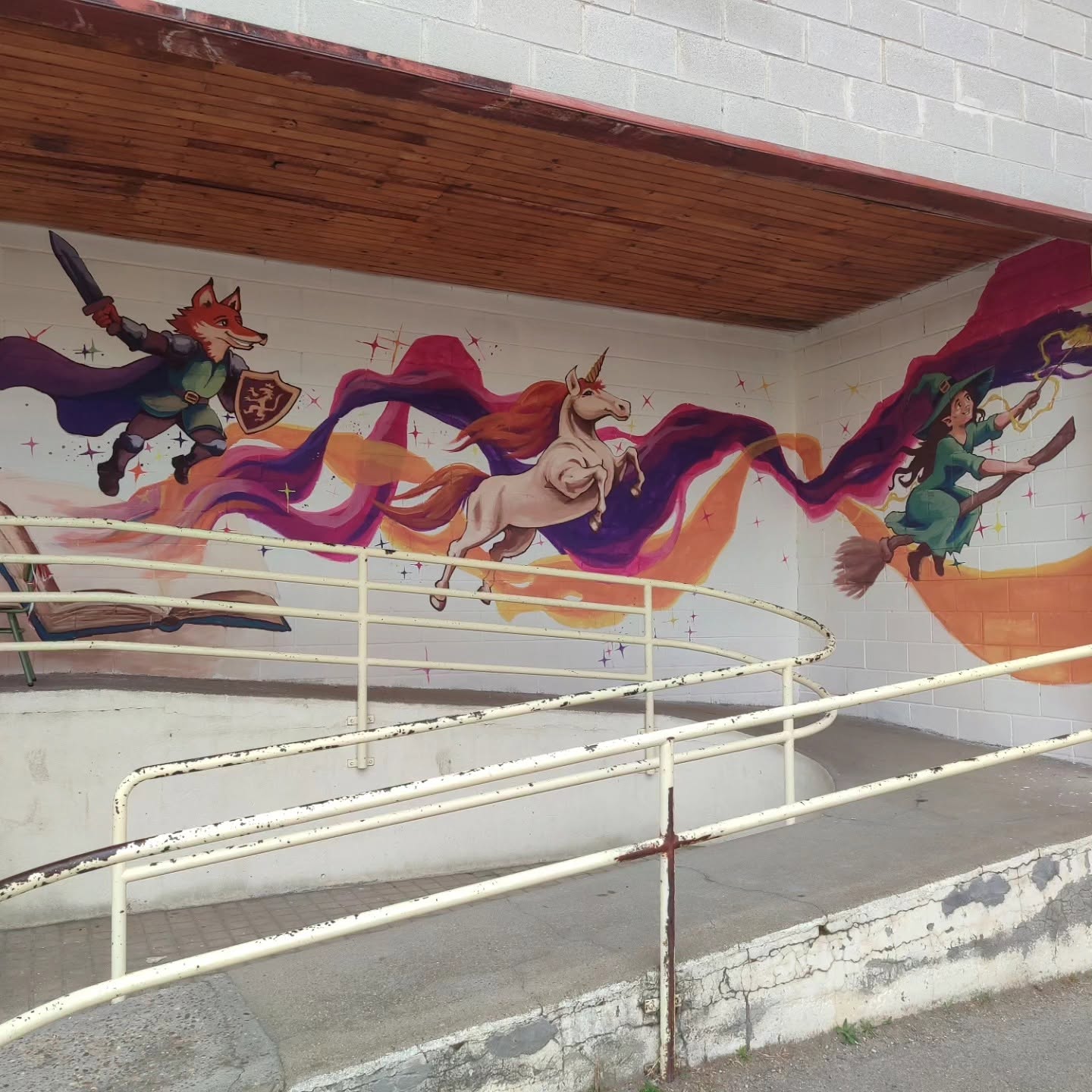 mural colegio La Palomera mural colegio La Palomera