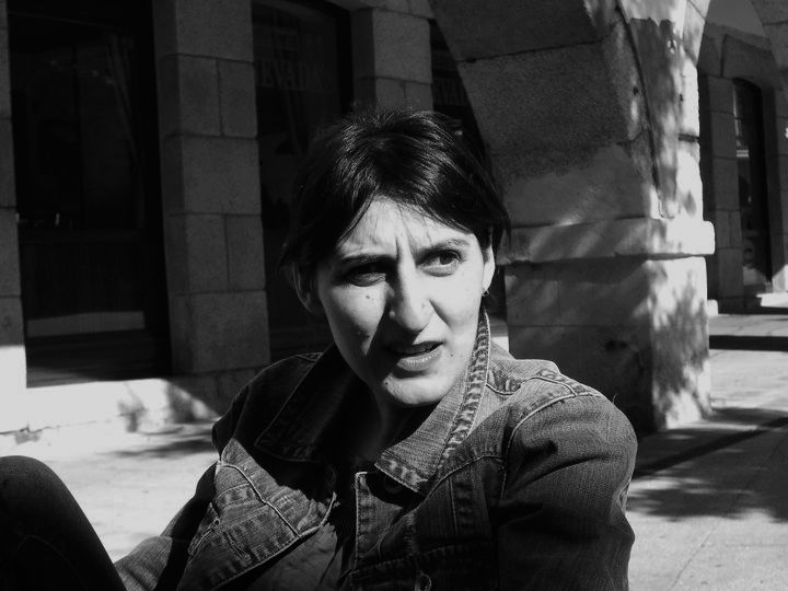 La escritora Paz Martínez en una imagen de archivo. | ELOY RUBIO La escritora Paz Martínez en una imagen de archivo. | ELOY RUBIO