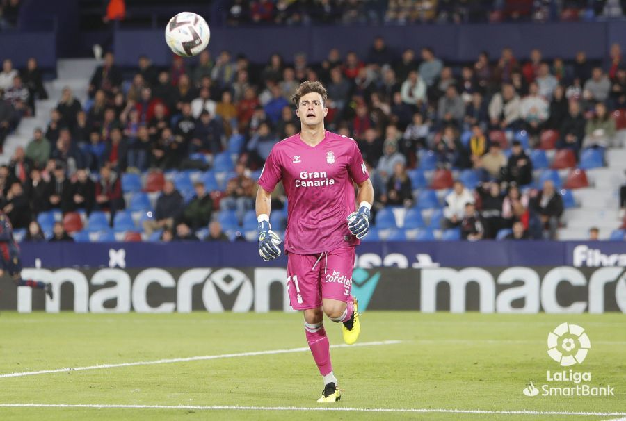 Álex Domínguez vistió los colores de Las Palmas en el fútbol profesional. | LALIGA