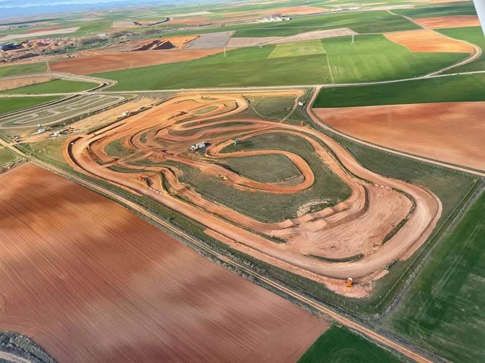 Vista área del Circuito de ‘Los Cucharales’ cuya titularidad pretende recuperar del todo Villabraz. | L.N.C.