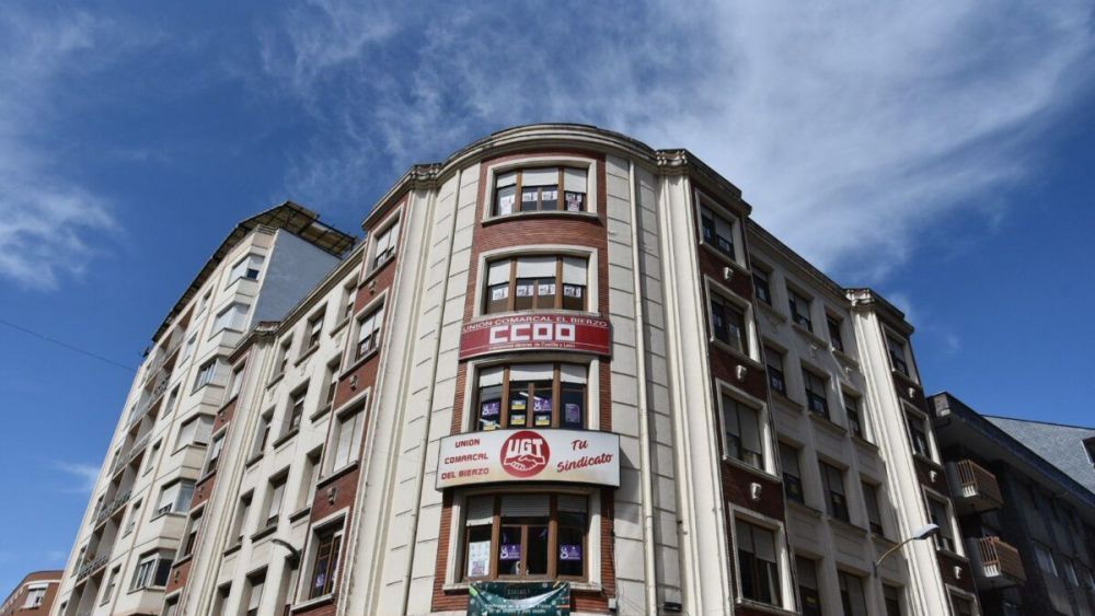 Sede de CCOO en Ponferrada.
