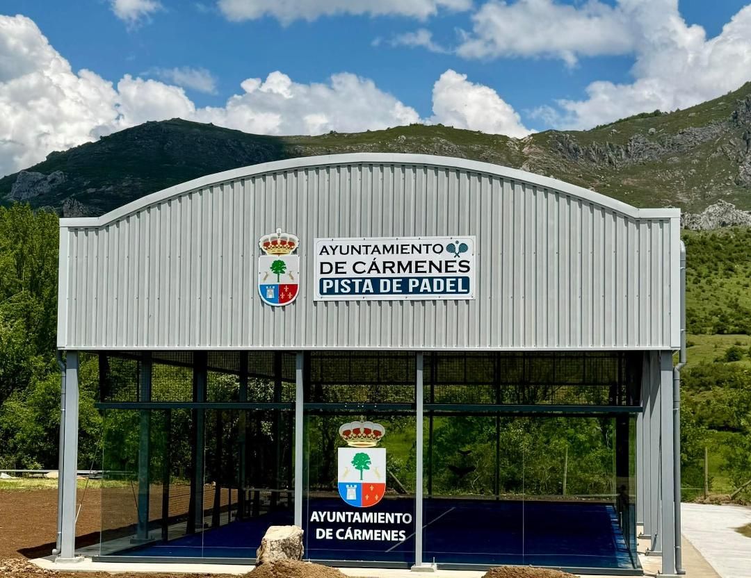 Las instalaciones deportivas se inauguran este mismo sábado. | AYTO. CÁRMENES