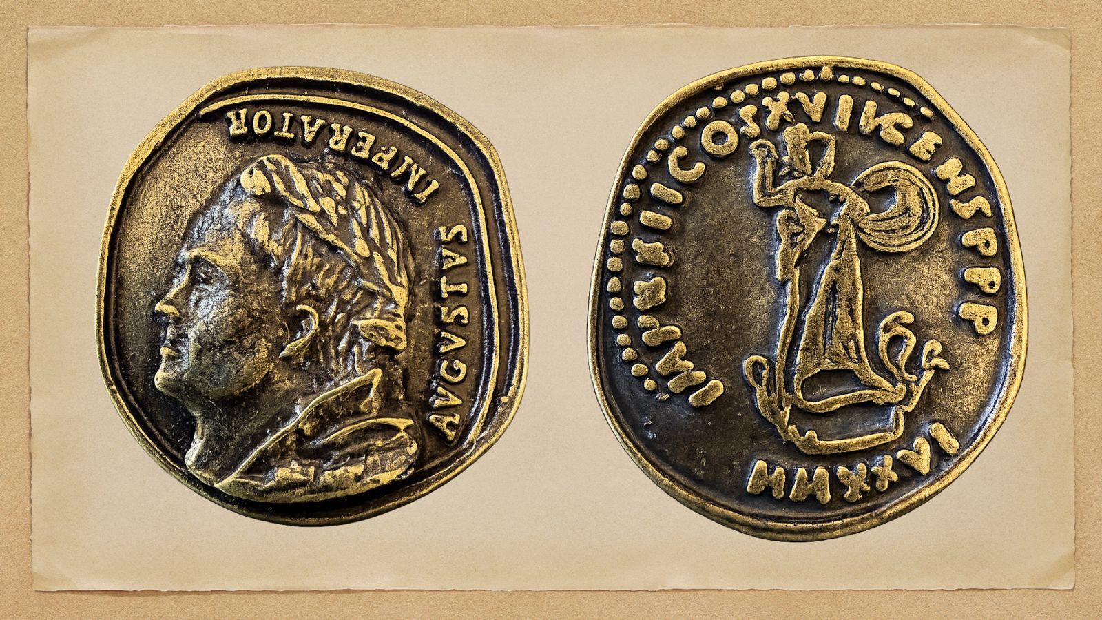 Moneda romana.