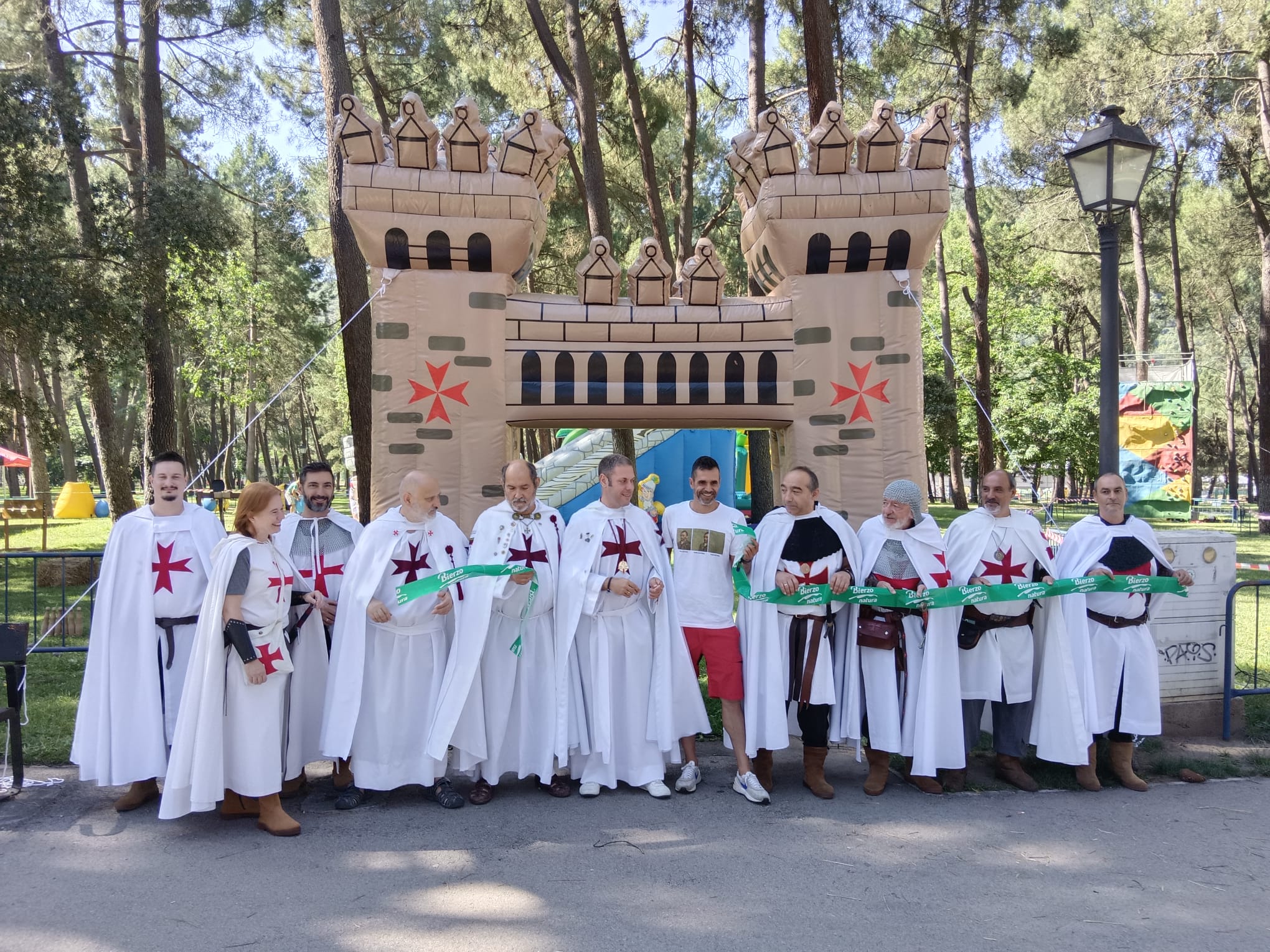 Inauguración de Mini Temple en el Parque del Temple. | J.F.