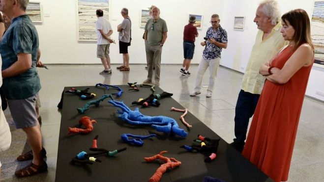 La exposición ‘Memoria de la nieve’ de la artista segoviana Claudia de Santos | CARLOS S.CAMPILLO