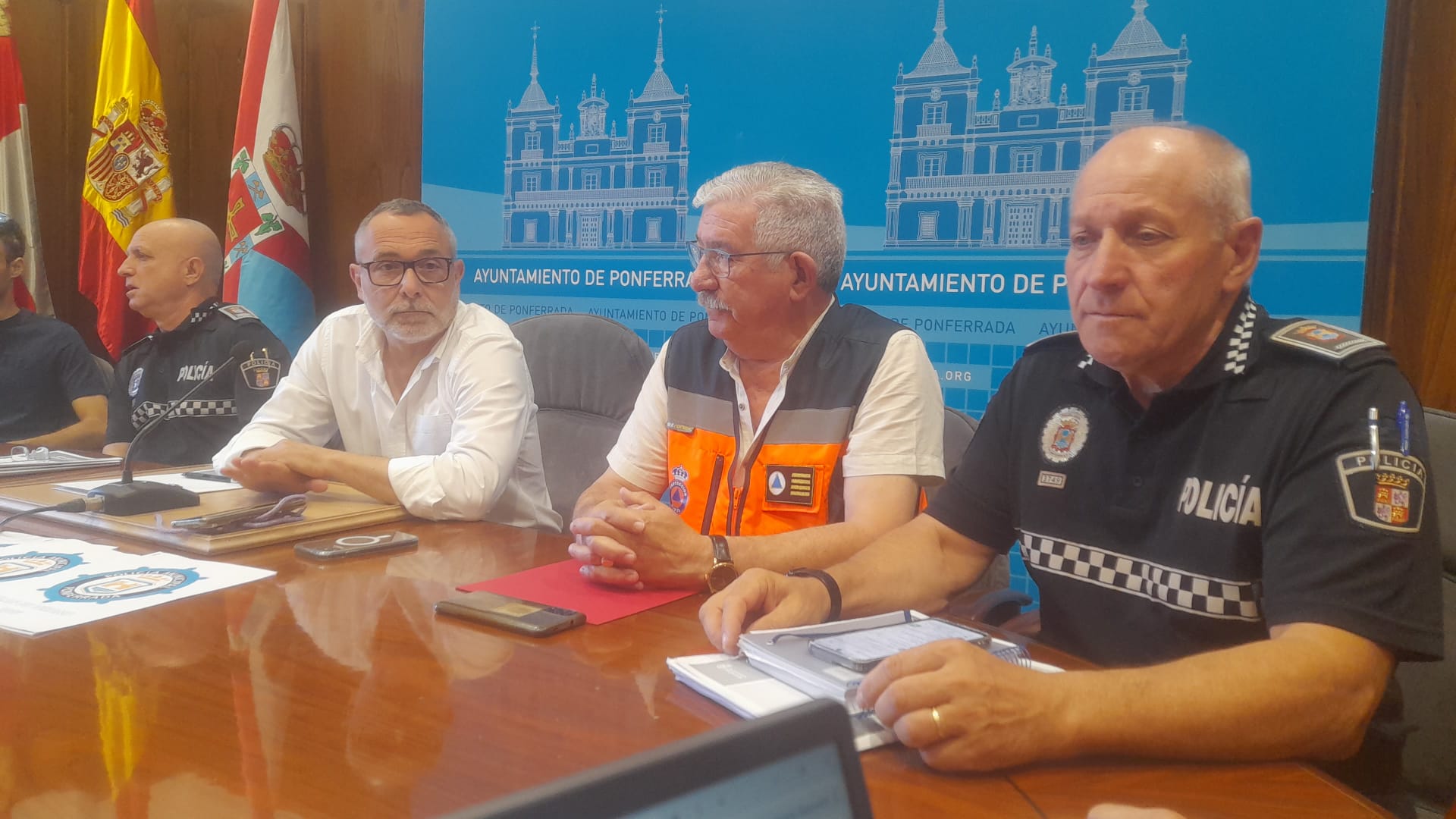 Presentación del plan integral de seguridad. | MAR IGLESIAS