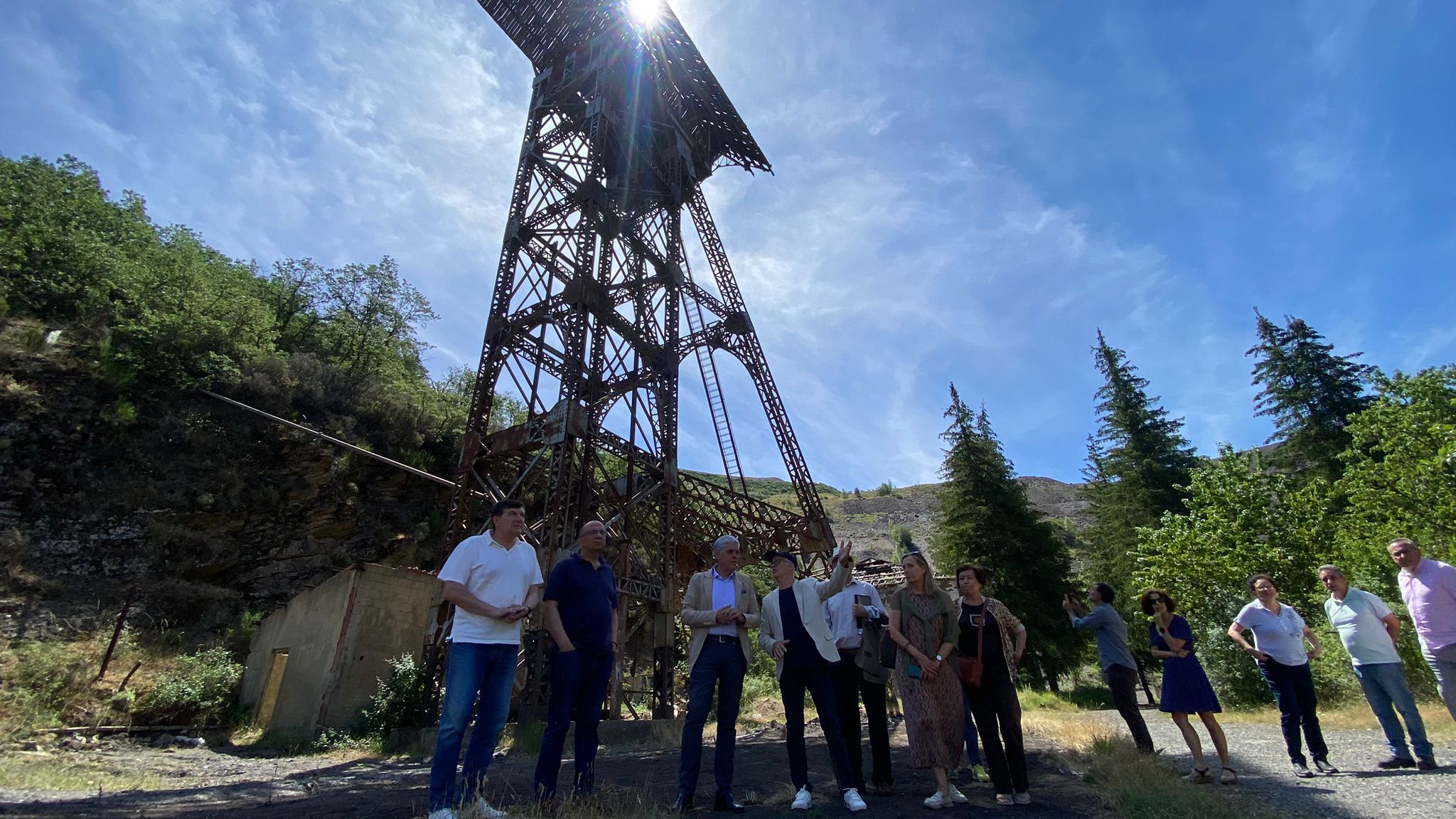 La Comisión Territorial de Patrimonio visitó las instalaciones del Pozo Ibarra. |  L.N.C.