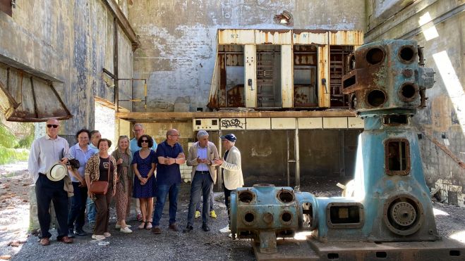 La Comisión Territorial de Patrimonio visitó las instalaciones del Pozo Ibarra.L.N.C.(1)