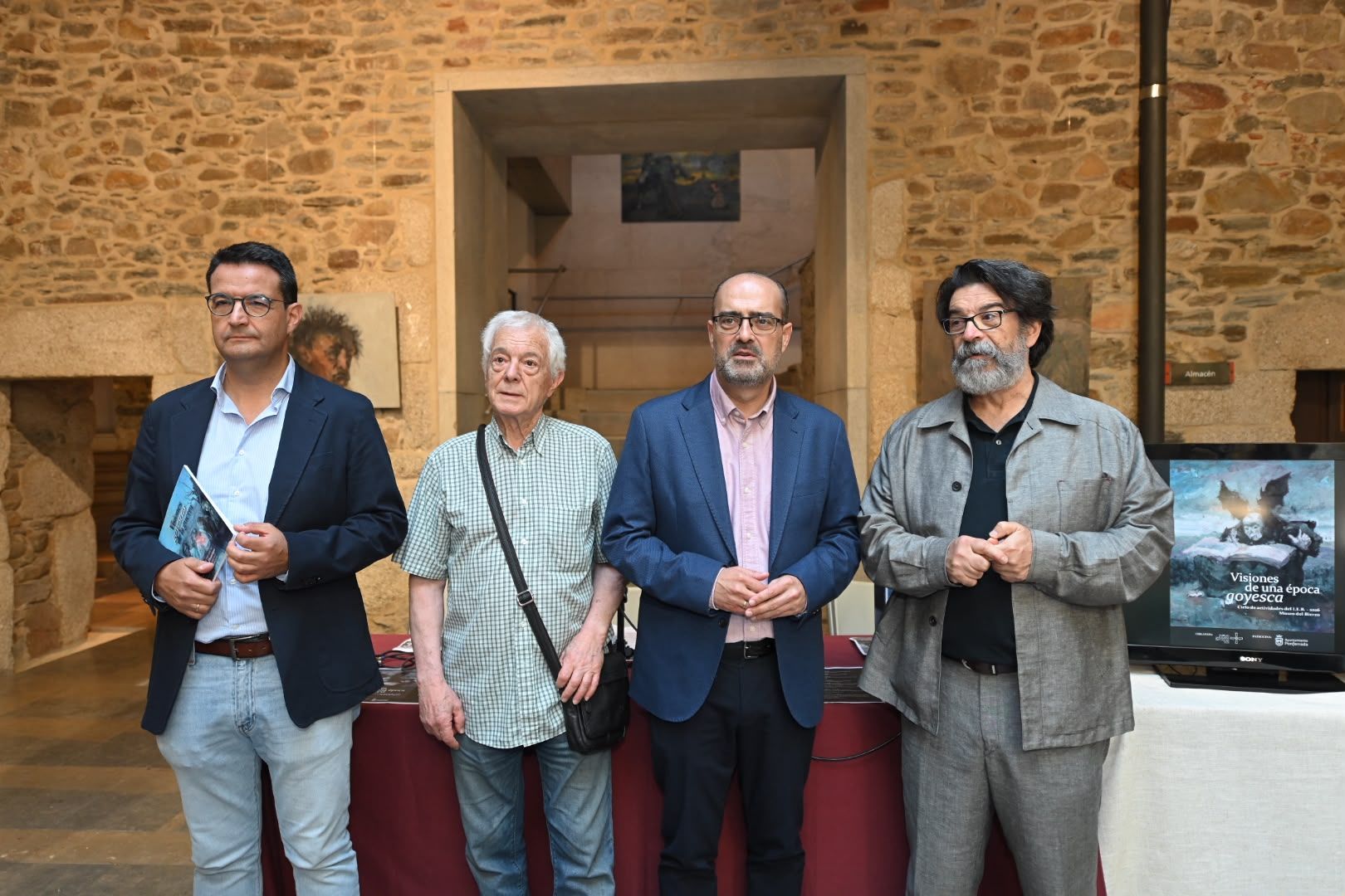 Presentación del ciclo 'Visiones de una época goyesca' en el Museo del Bierzo. | J.F.