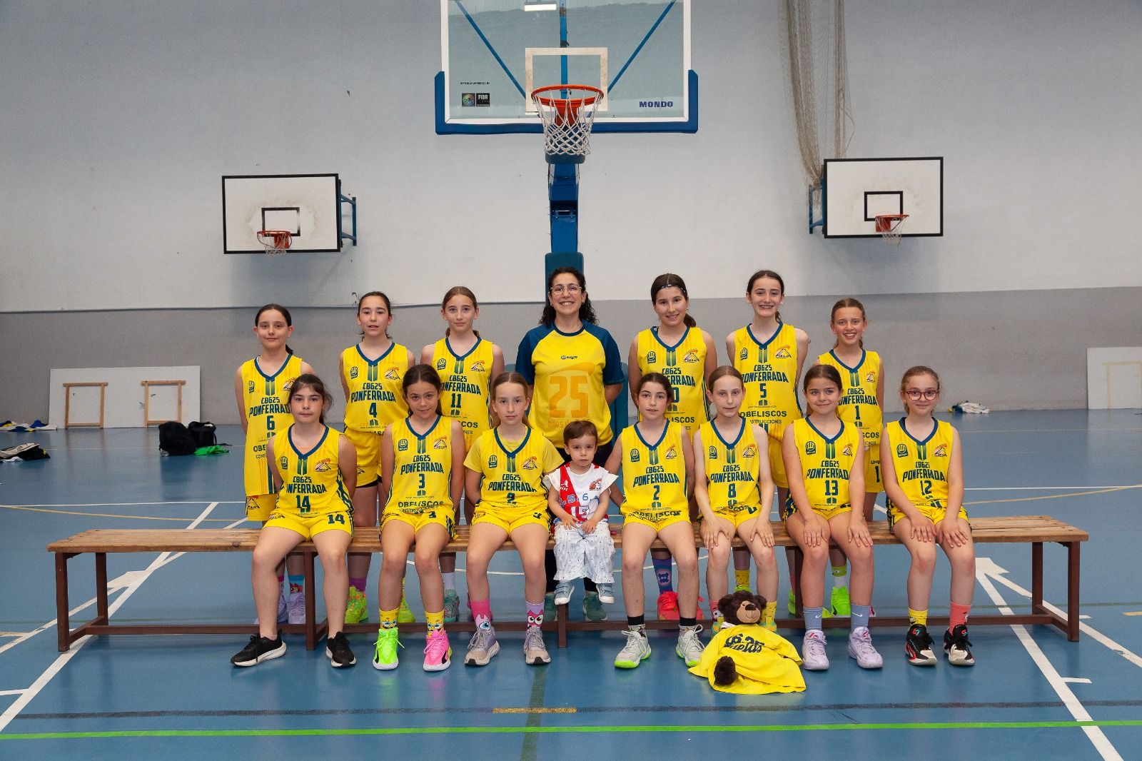 CONSTRUCCIONES LOS OBELISCOS 6,25 2015   MINIBASKET FEMENINO PROVINCIAL