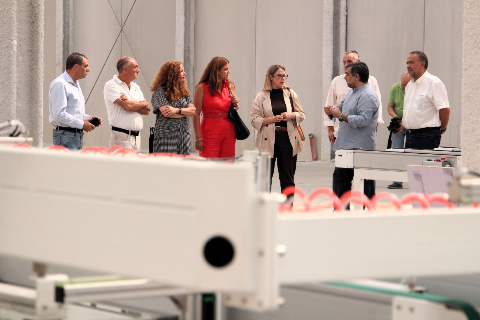 Visita de la directora del Instituto para la Transición Justa (ITJ), Judit Carreras, a Bembibre.