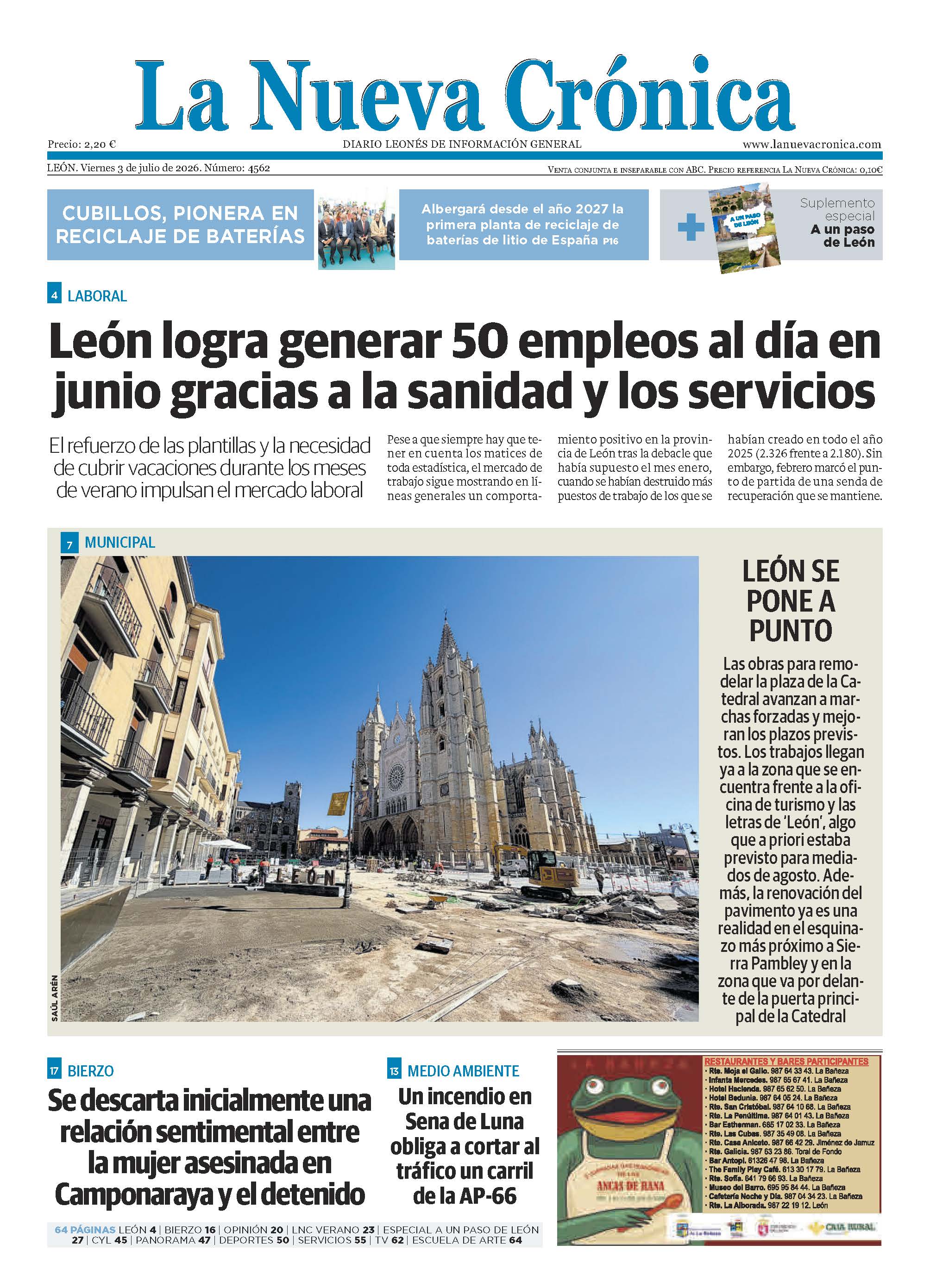 03 07 2026 La Nueva Crónica