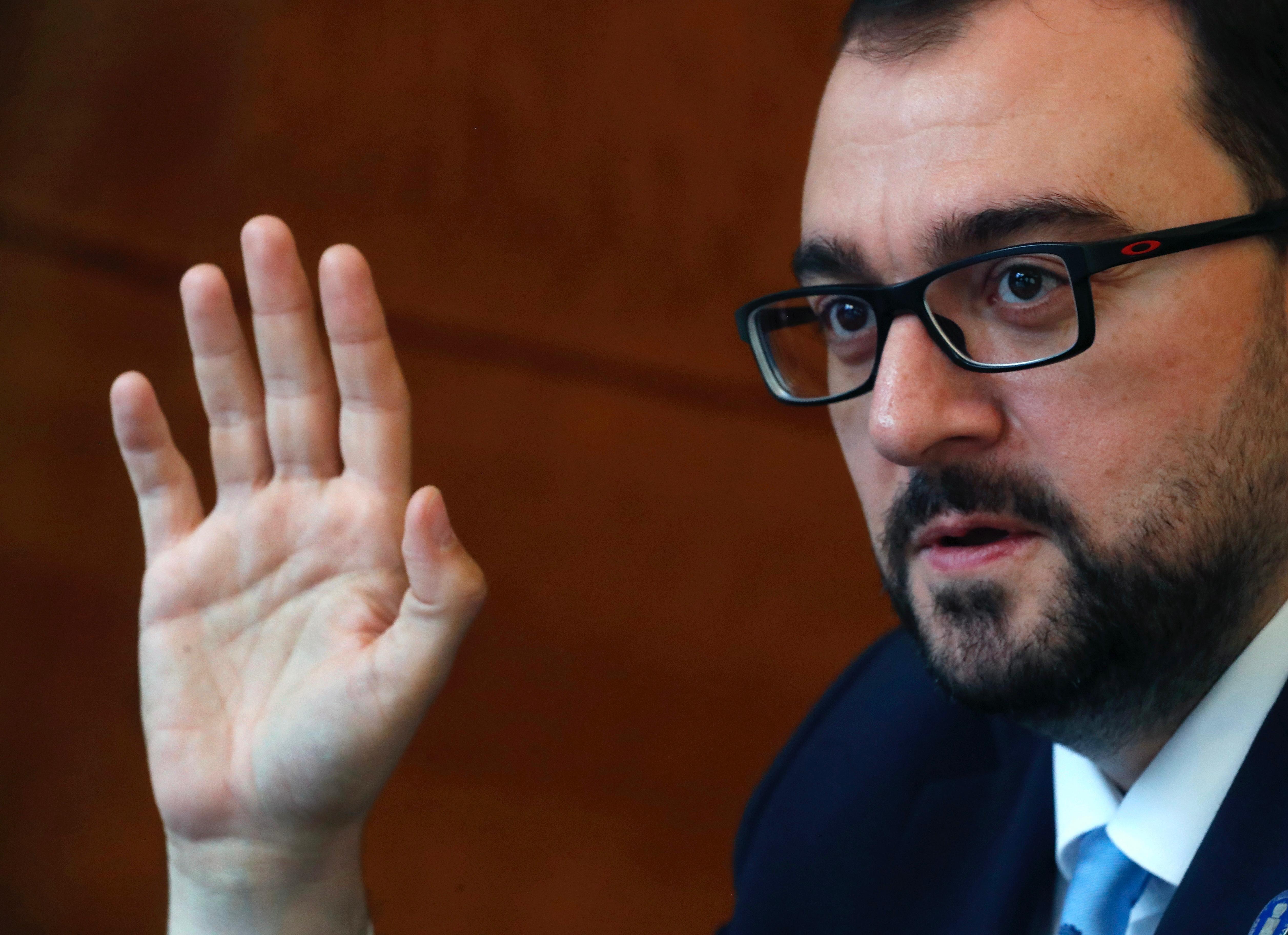 El presidente del Principado de Asturias, Adrián Barbón. | ARMANDO ÁLVAREZ El presidente del Principado de Asturias, Adrián Barbón. | ARMANDO ÁLVAREZ