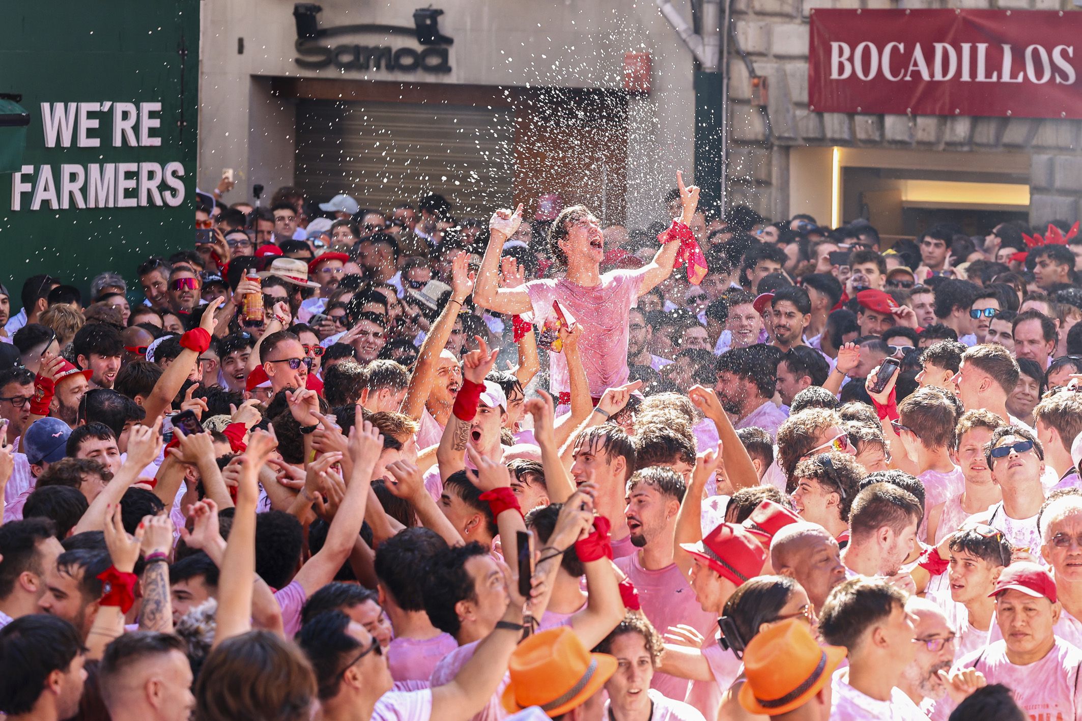 Chupinazo de San Fermín| M. ÁNGEL LAZO