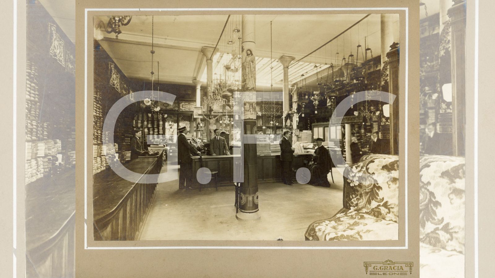 Fotografía original de Germán Gracia (1905 1910). | ARCHIVO DE GREGORIO FERNÁNDEZ CASTAÑÓN Fotografía original de Germán Gracia (1905 1910). | ARCHIVO DE GREGORIO FERNÁNDEZ CASTAÑÓN