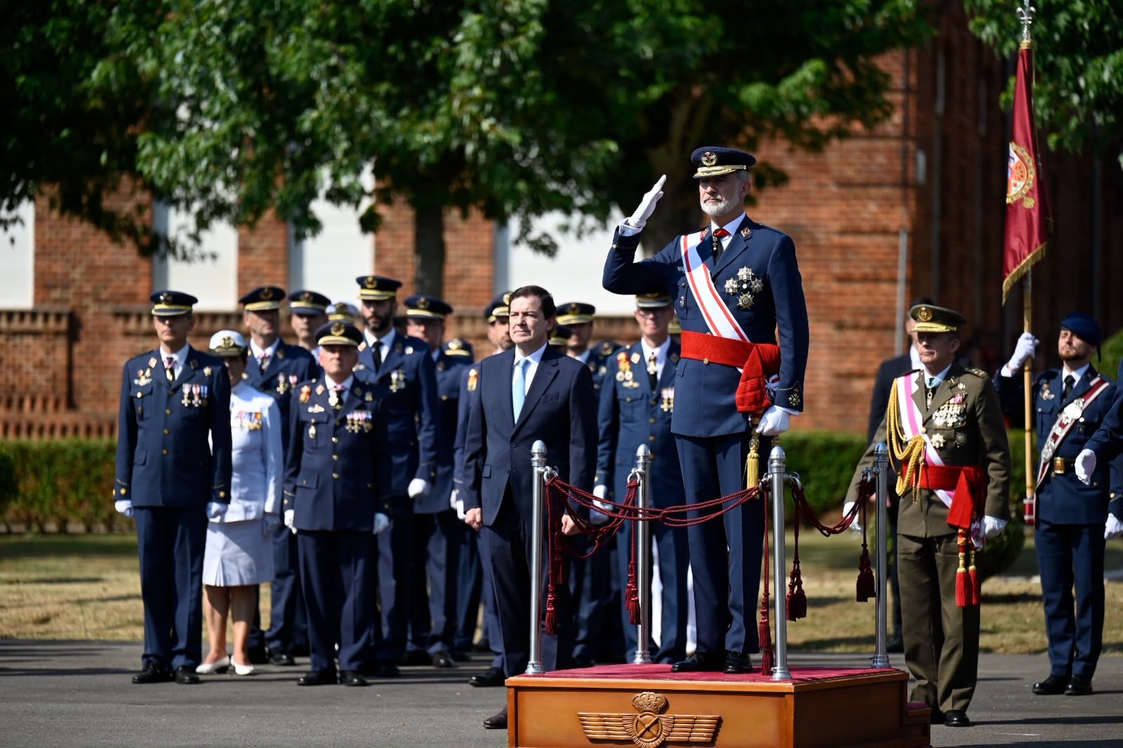  Graduación militar de los nuevos sargentos en la Academia Básica del Aire