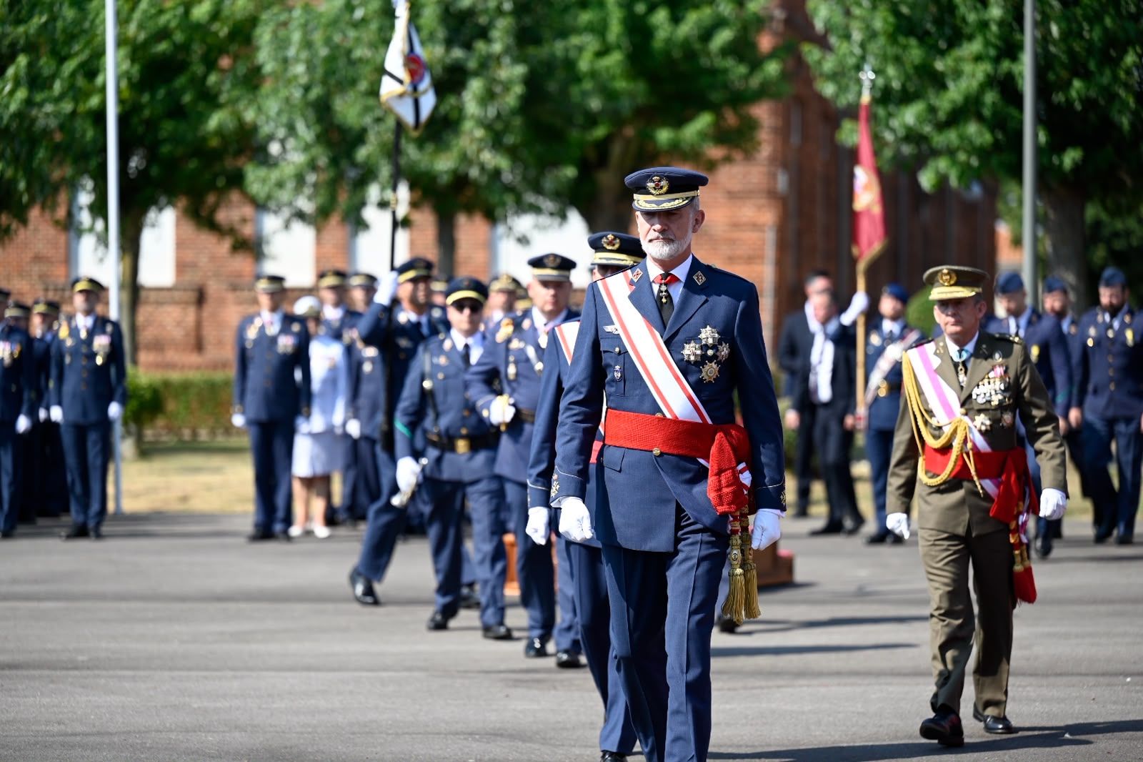  Graduación militar de los nuevos sargentos en la Academia Básica del Aire