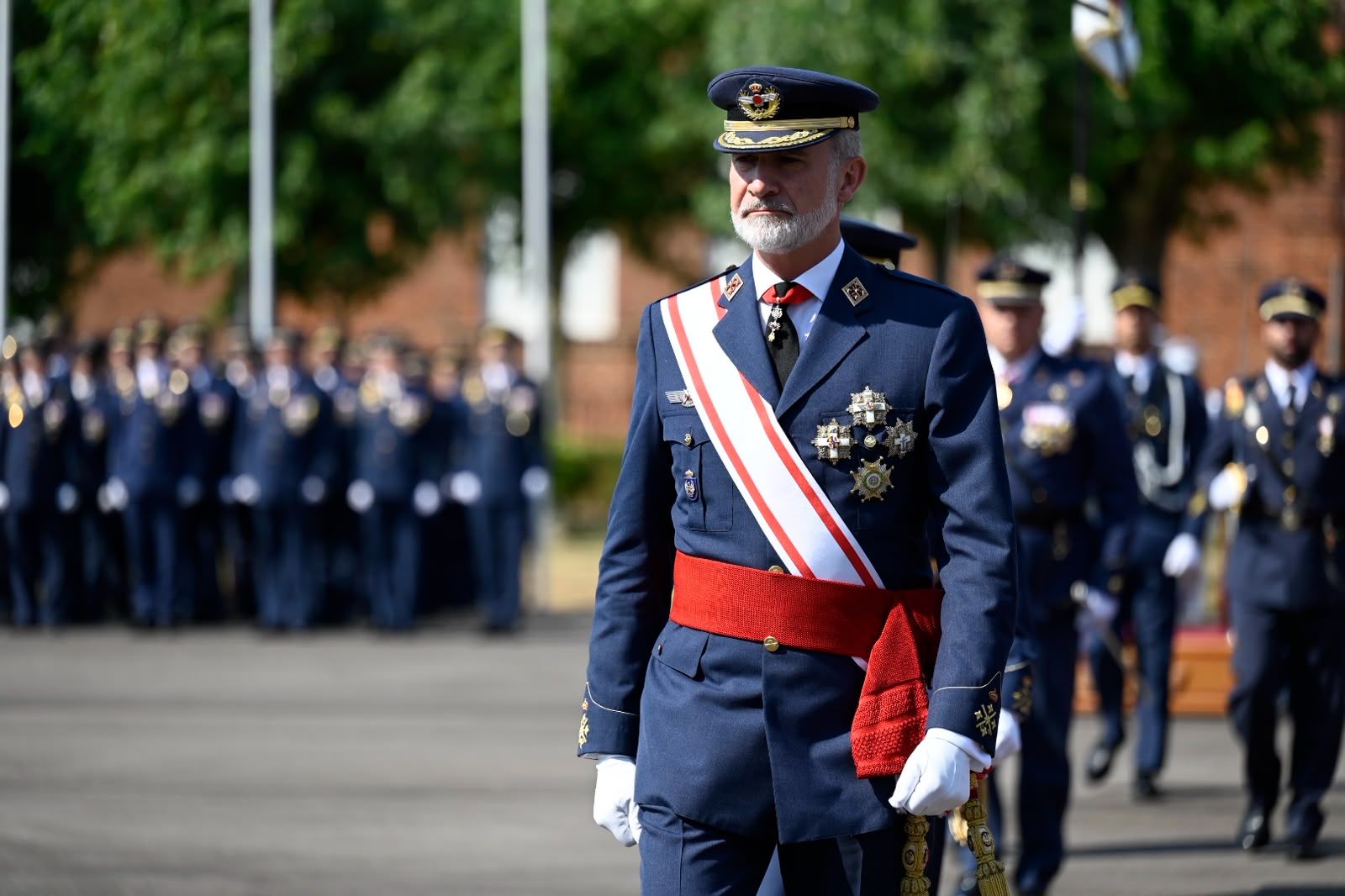  Graduación militar de los nuevos sargentos en la Academia Básica del Aire 