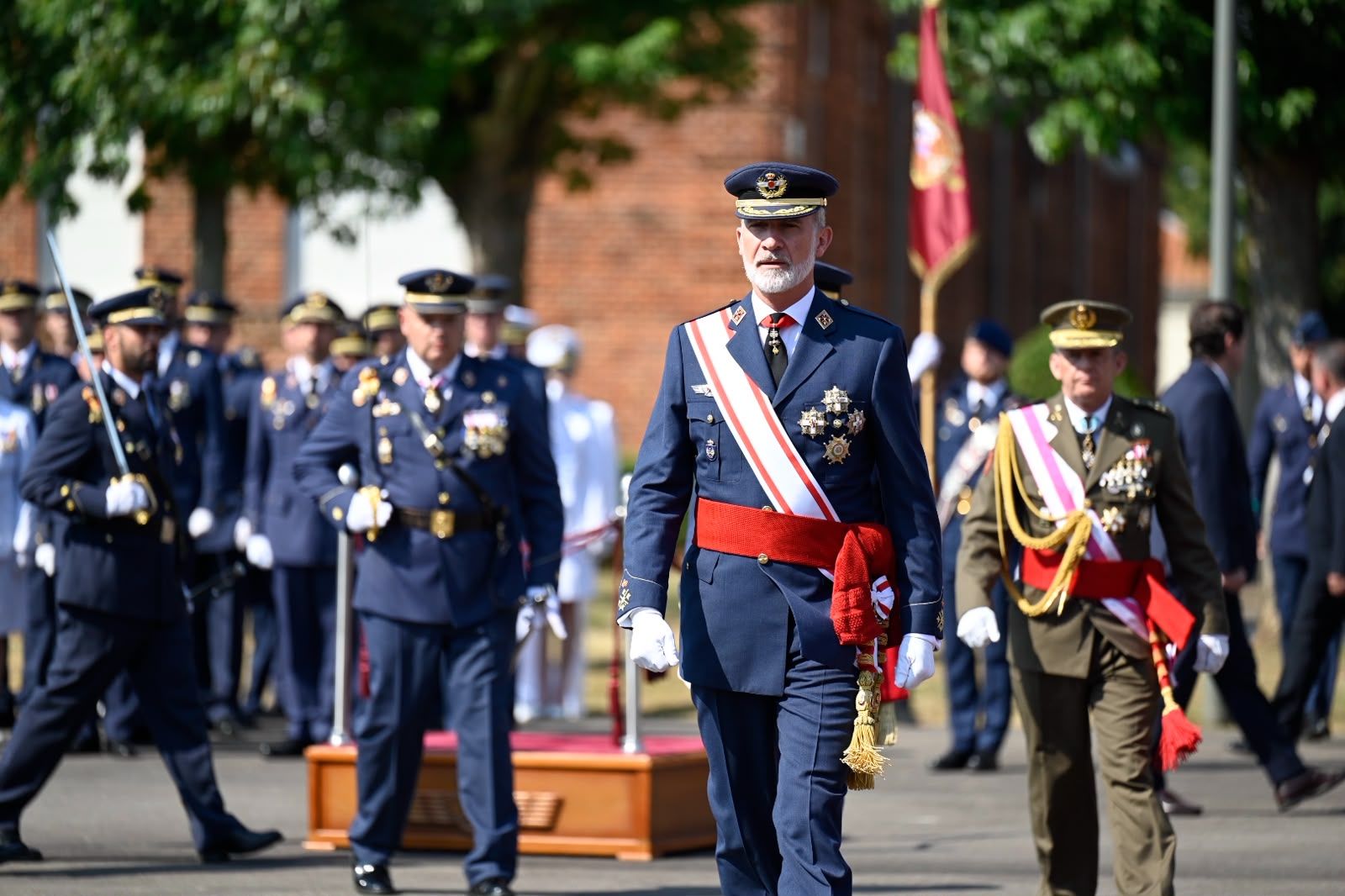  Graduación militar de los nuevos sargentos en la Academia Básica del Aire 