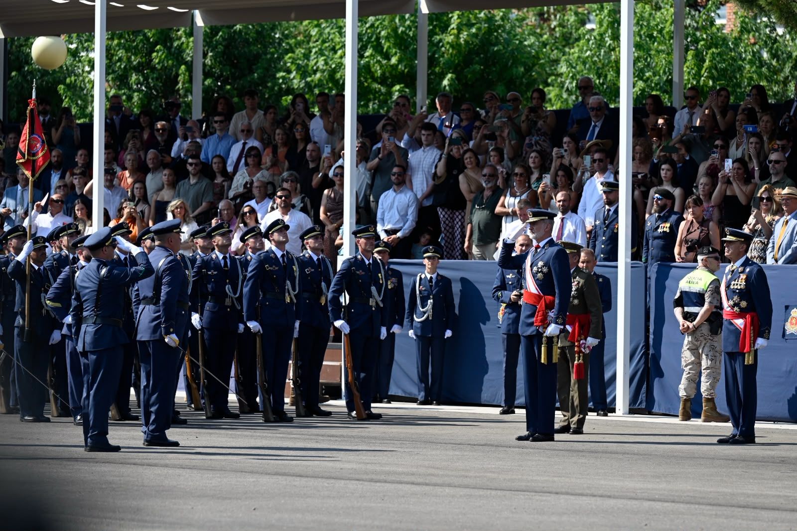  Graduación militar de los nuevos sargentos en la Academia Básica del Aire 