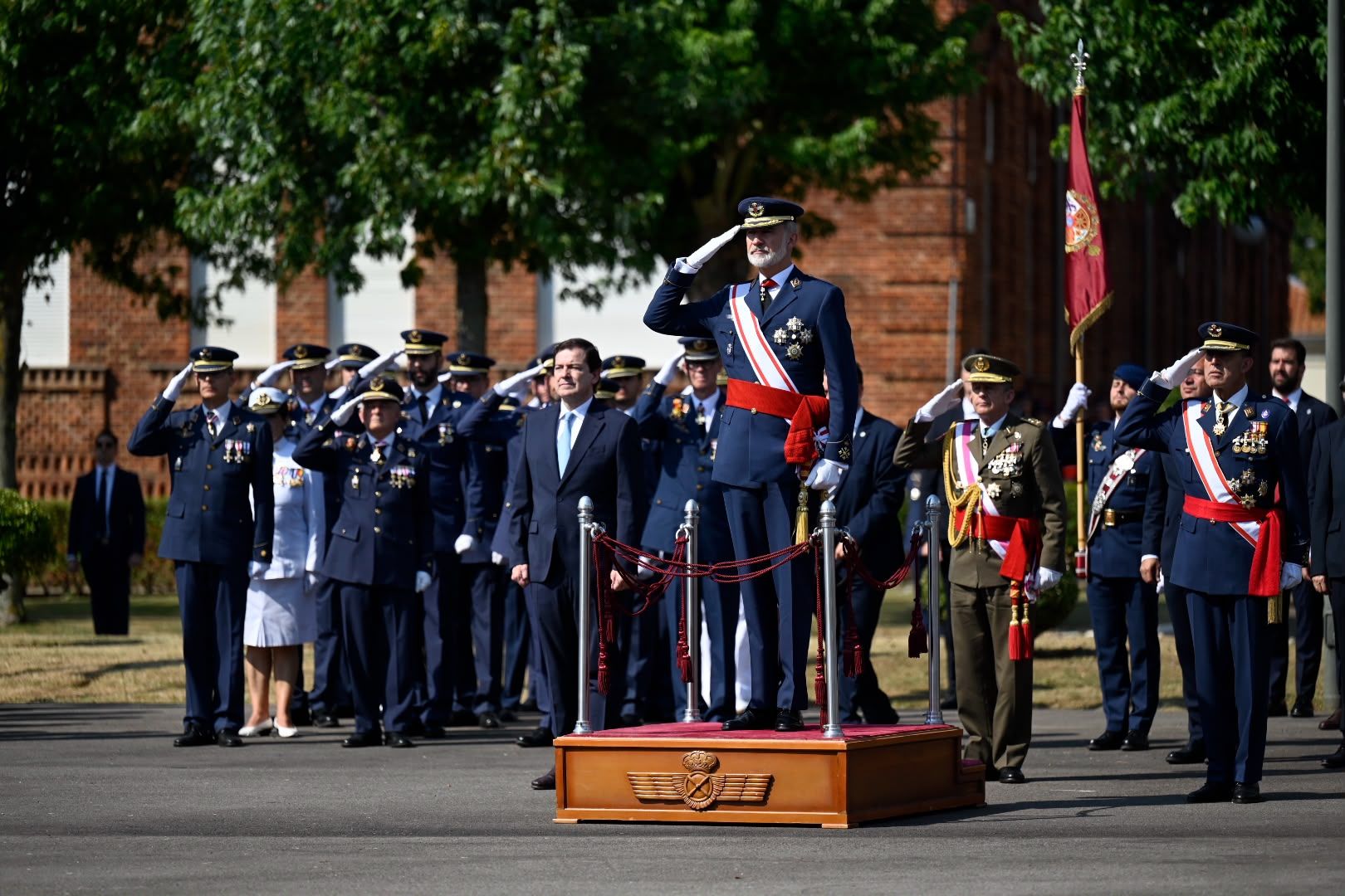  Graduación militar de los nuevos sargentos en la Academia Básica del Aire 