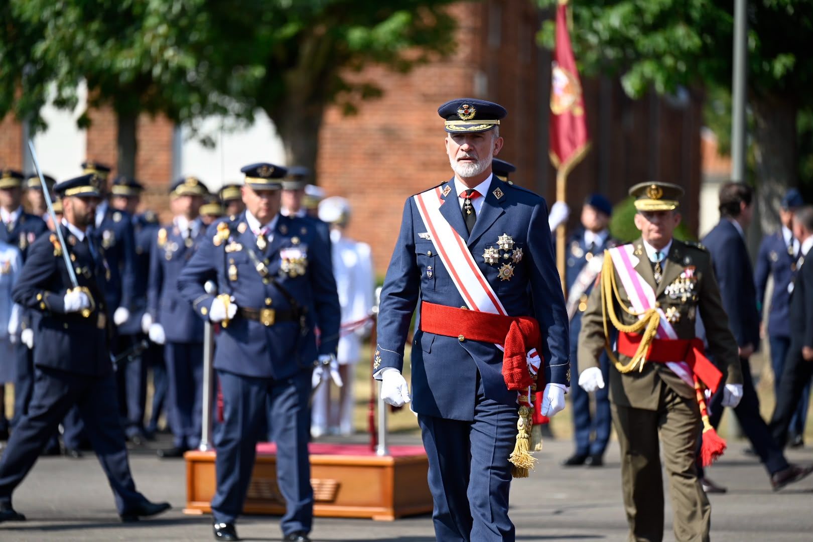  Graduación militar de los nuevos sargentos en la Academia Básica del Aire 
