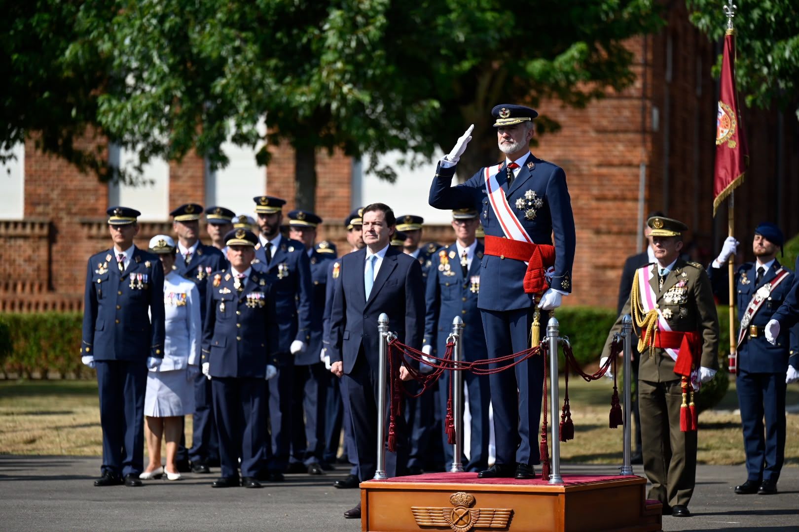  Graduación militar de los nuevos sargentos en la Academia Básica del Aire 