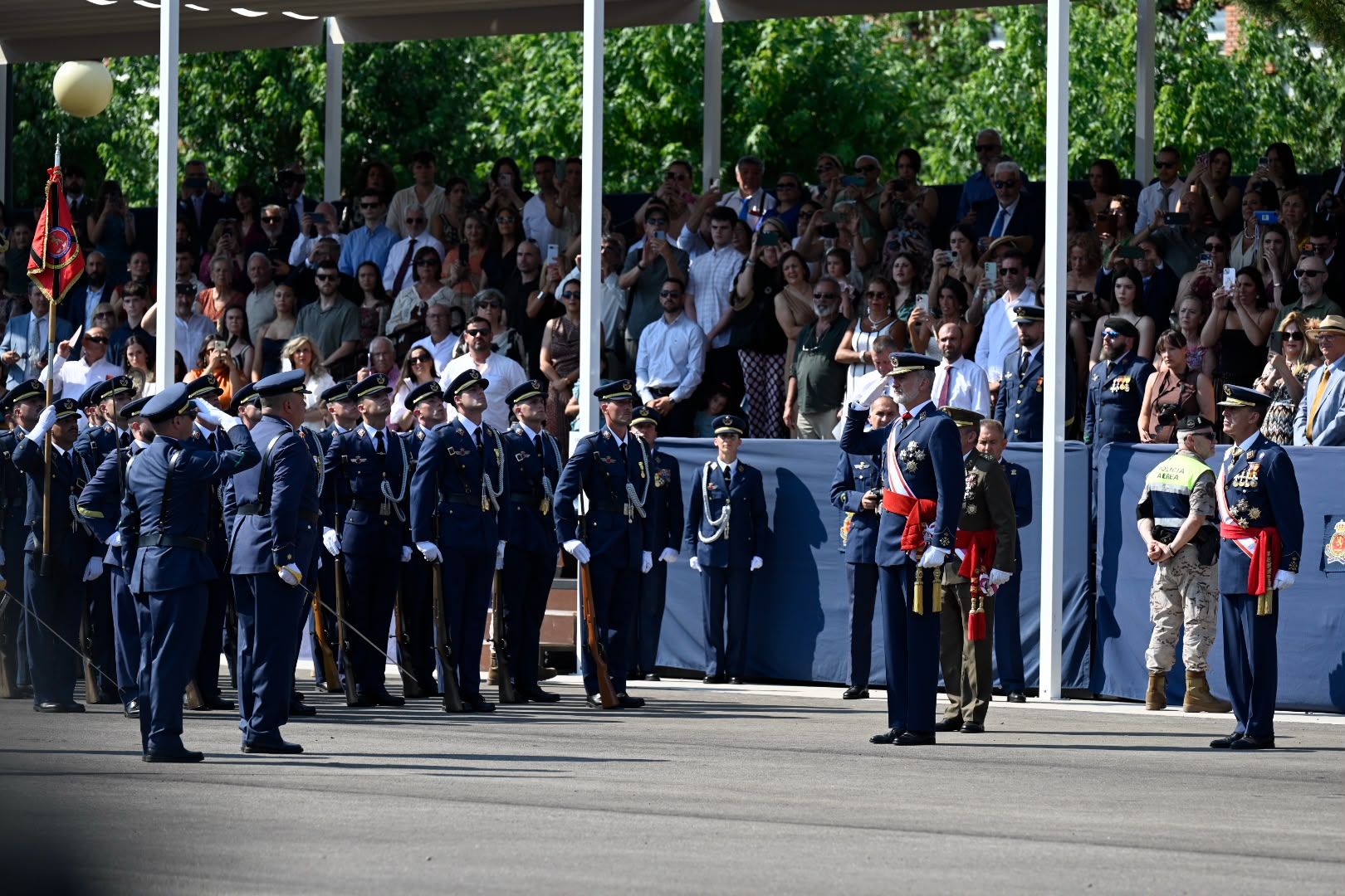  Graduación militar de los nuevos sargentos en la Academia Básica del Aire 
