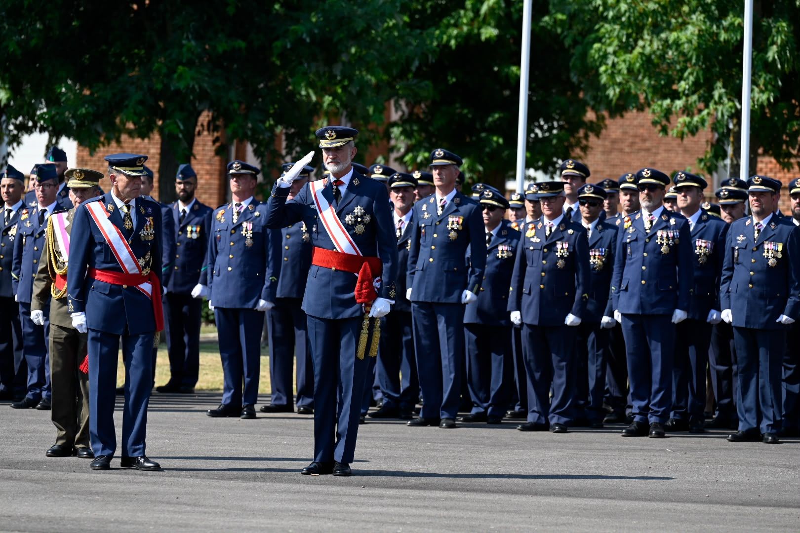  Graduación militar de los nuevos sargentos en la Academia Básica del Aire