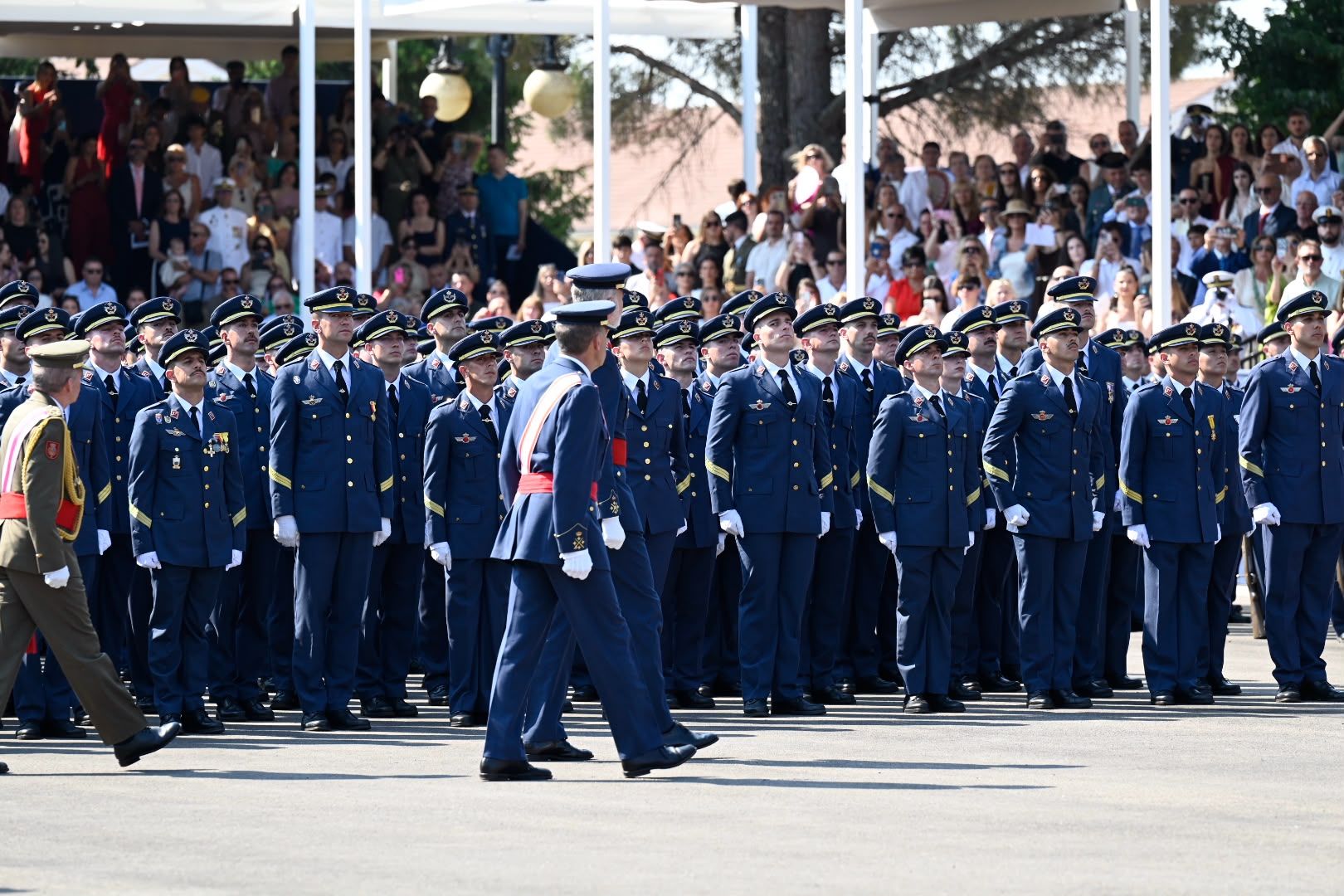  Graduación militar de los nuevos sargentos en la Academia Básica del Aire 