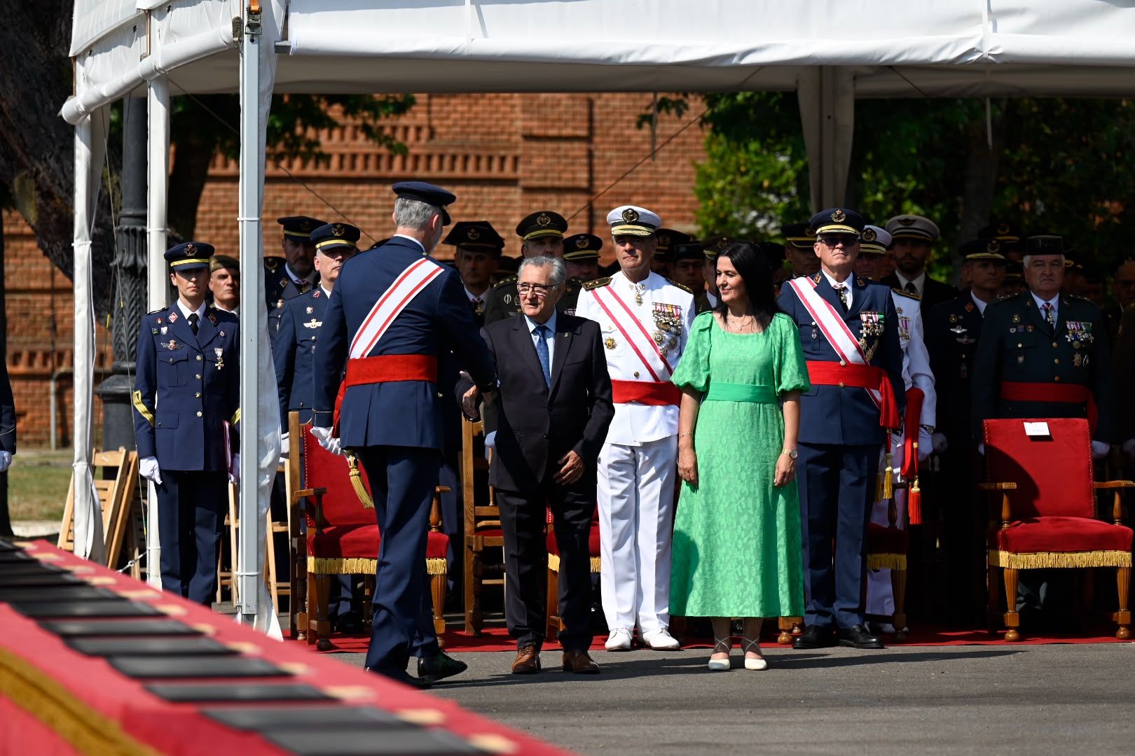  Graduación militar de los nuevos sargentos en la Academia Básica del Aire 