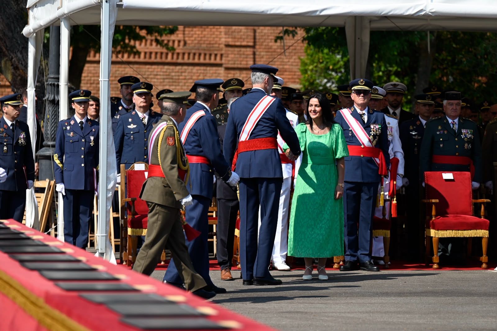  Graduación militar de los nuevos sargentos en la Academia Básica del Aire 