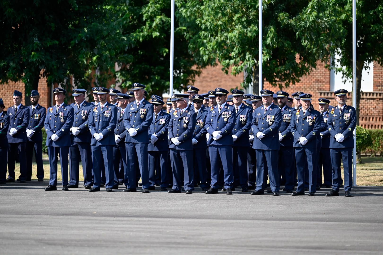  Graduación militar de los nuevos sargentos en la Academia Básica del Aire 