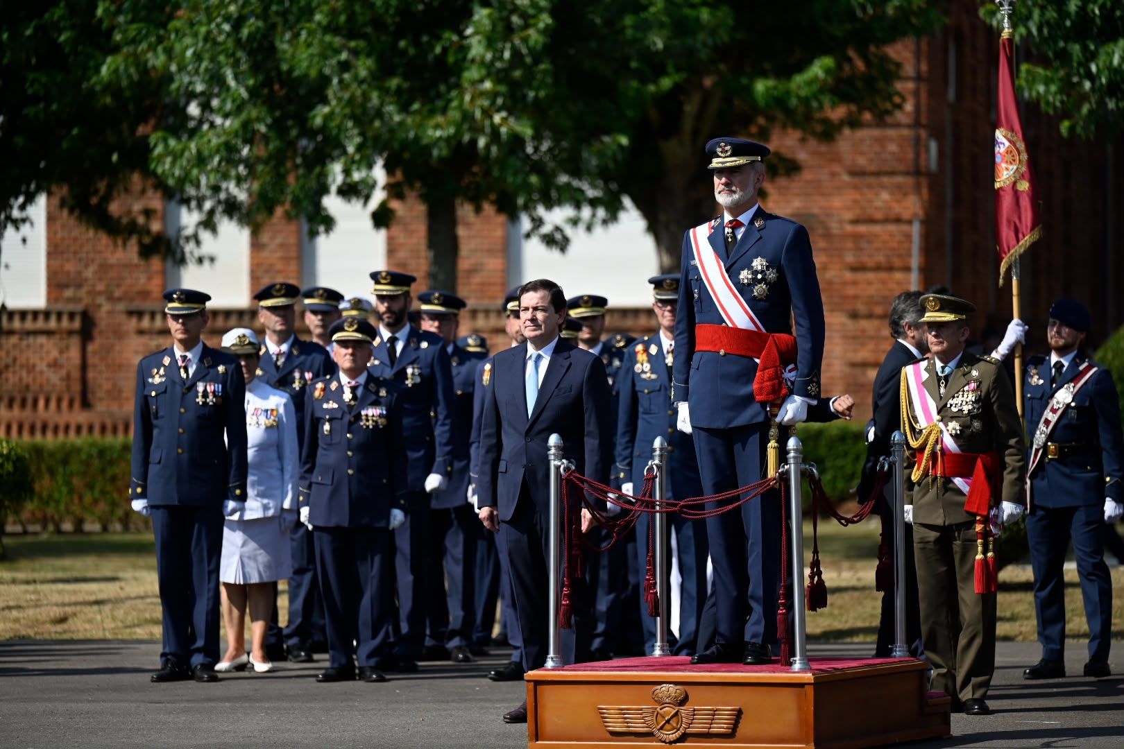  Graduación militar de los nuevos sargentos en la Academia Básica del Aire 