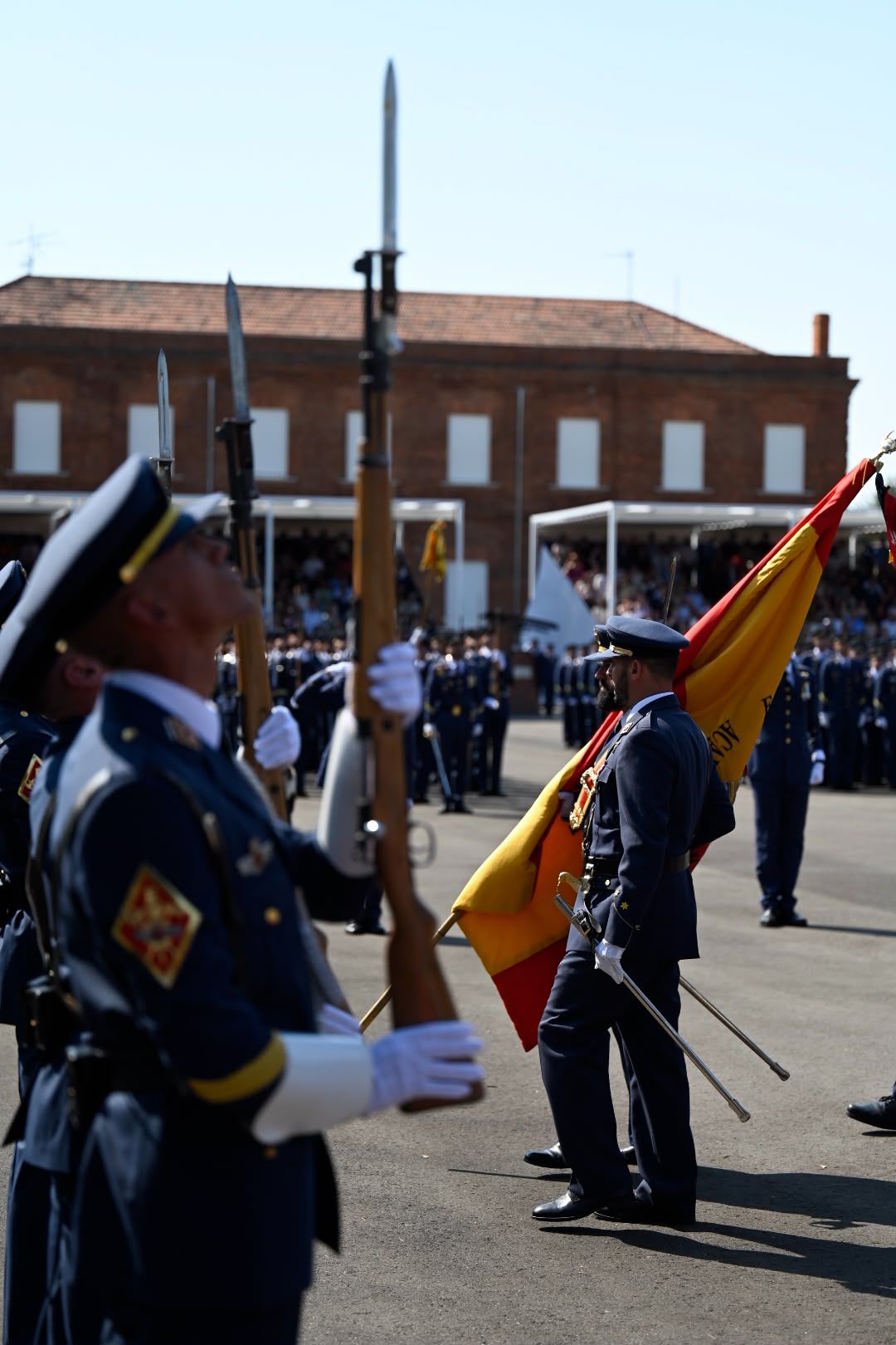  Graduación militar de los nuevos sargentos en la Academia Básica del Aire 