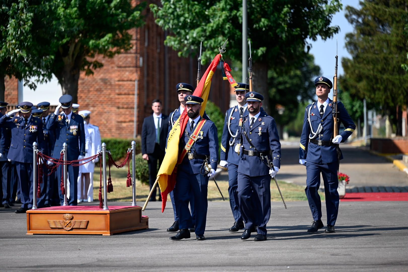  Graduación militar de los nuevos sargentos en la Academia Básica del Aire 