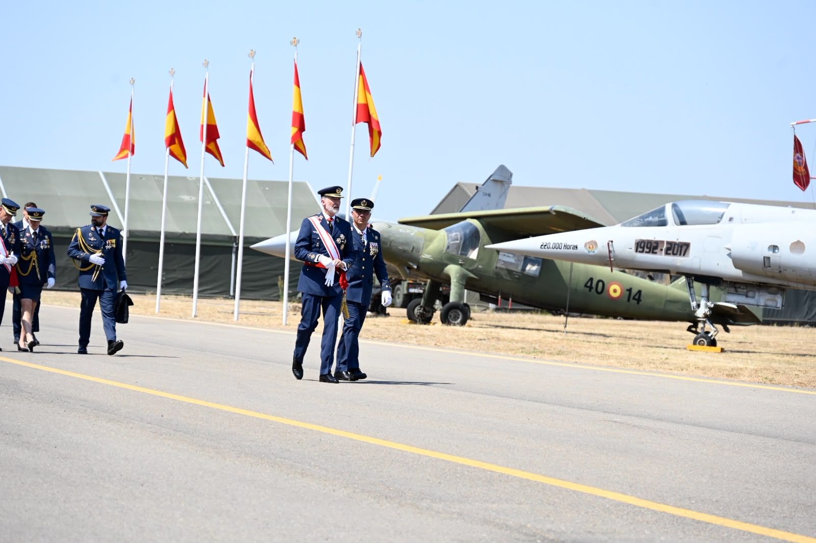  Graduación militar de los nuevos sargentos en la Academia Básica del Aire 