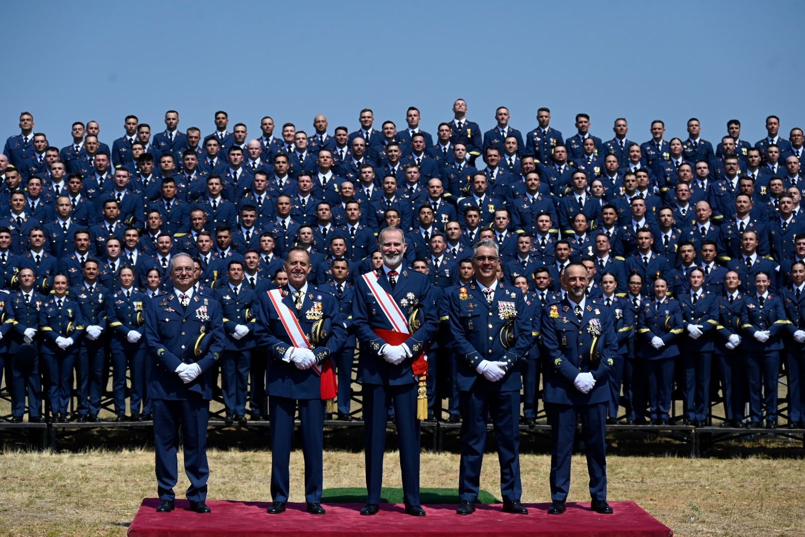  Graduación militar de los nuevos sargentos en la Academia Básica del Aire