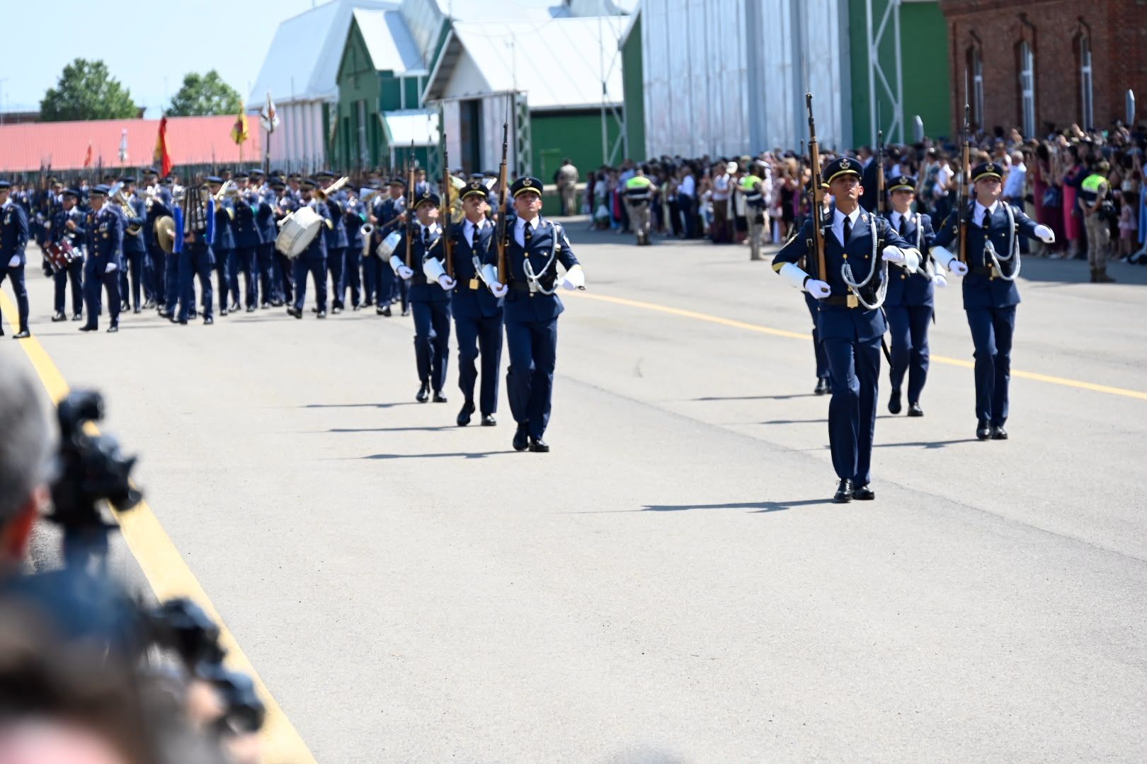  Graduación militar de los nuevos sargentos en la Academia Básica del Aire 
