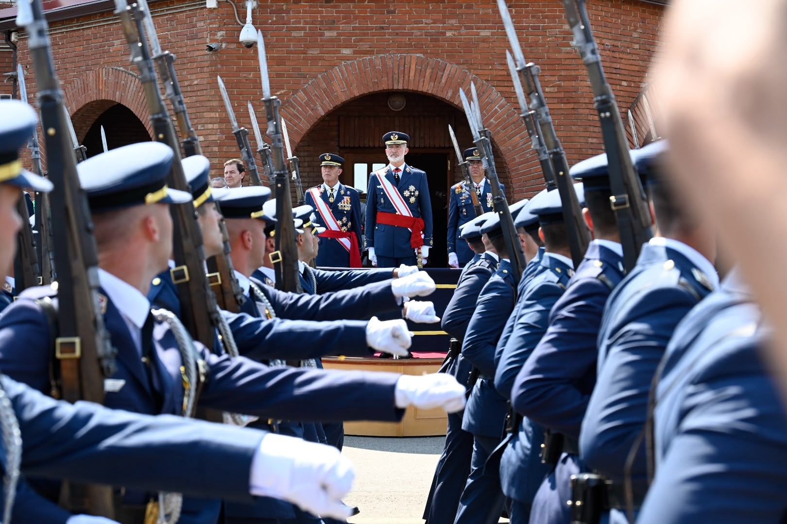  Graduación militar de los nuevos sargentos en la Academia Básica del Aire