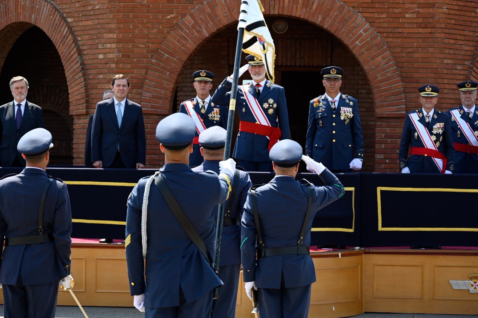  Graduación militar de los nuevos sargentos en la Academia Básica del Aire 