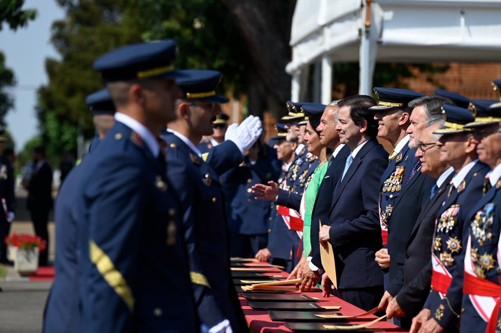  Graduación militar de los nuevos sargentos en la Academia Básica del Aire 