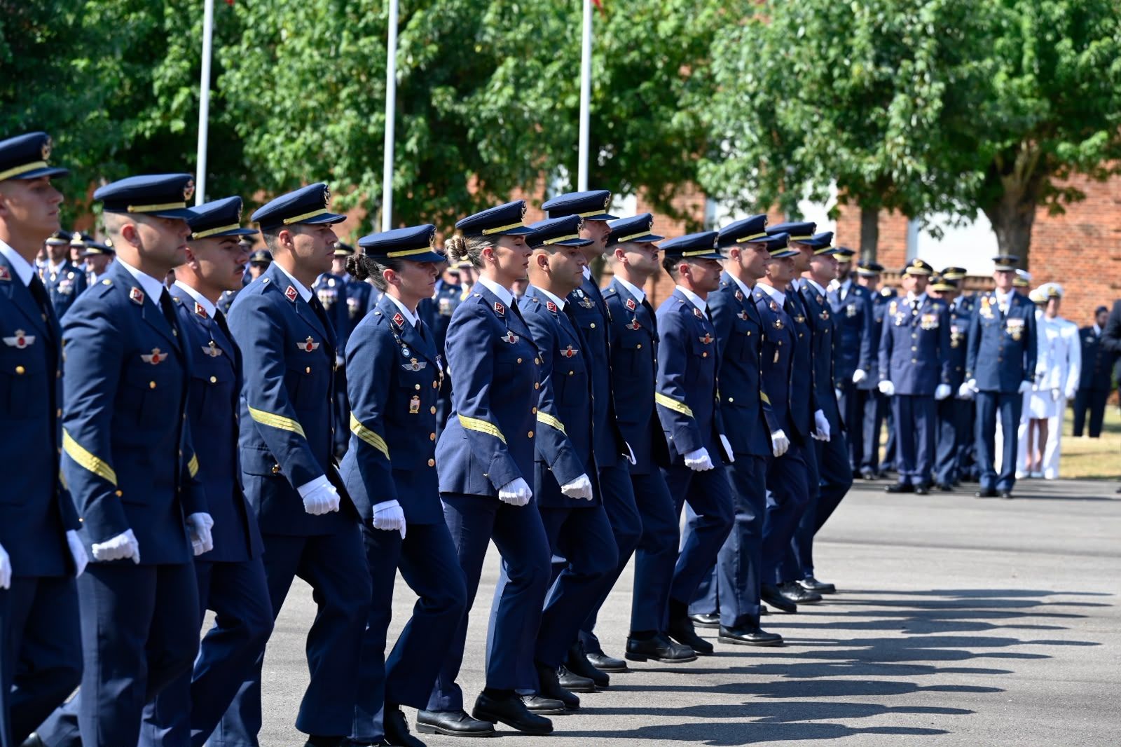  Graduación militar de los nuevos sargentos en la Academia Básica del Aire 