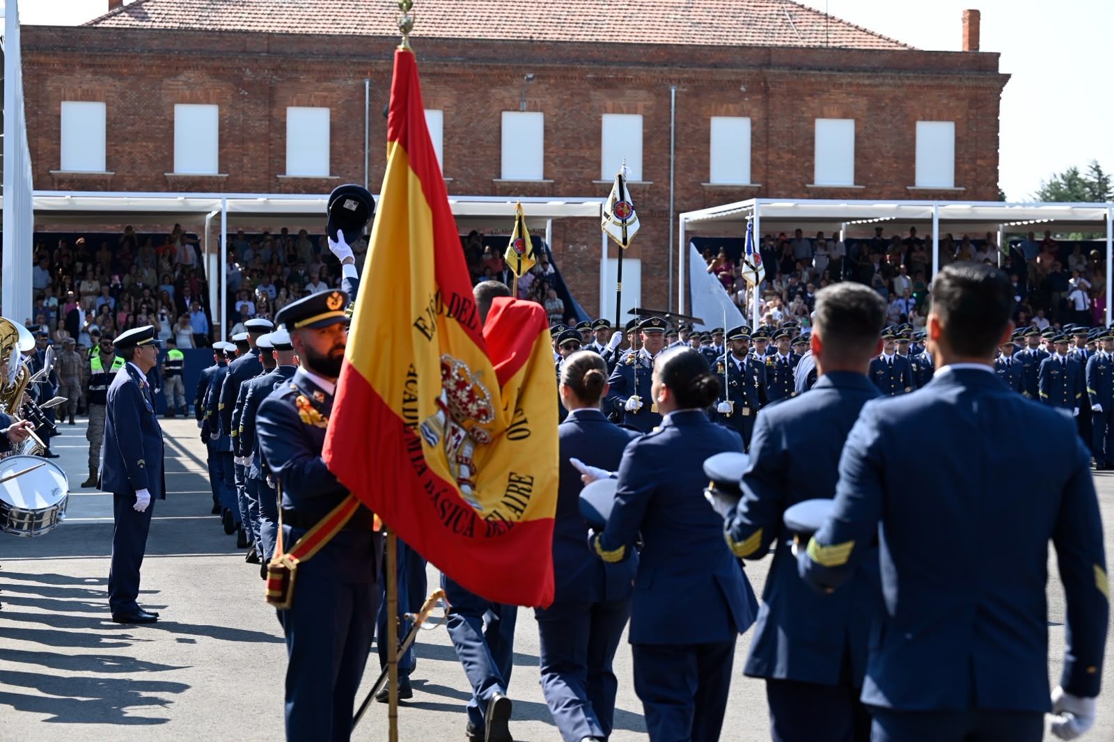  Graduación militar de los nuevos sargentos en la Academia Básica del Aire