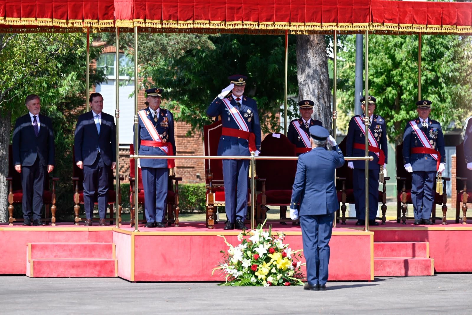 Graduación militar de los nuevos sargentos en la Academia Básica del Aire 