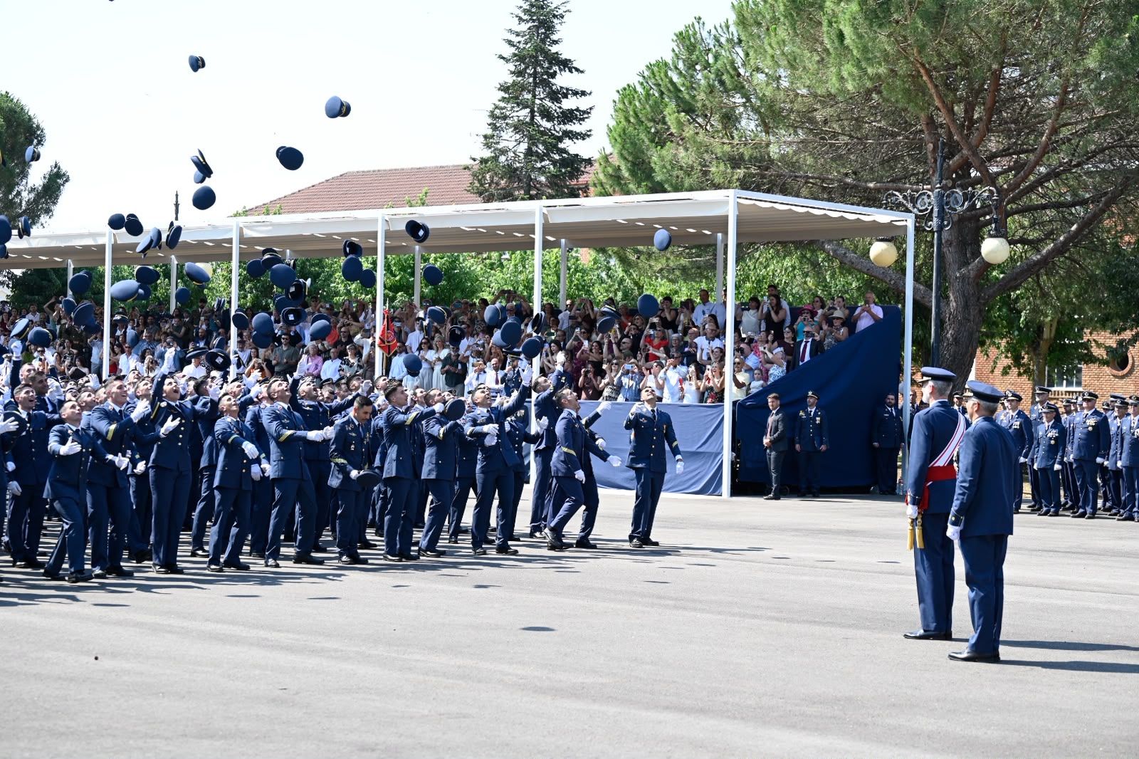  Graduación militar de los nuevos sargentos en la Academia Básica del Aire 