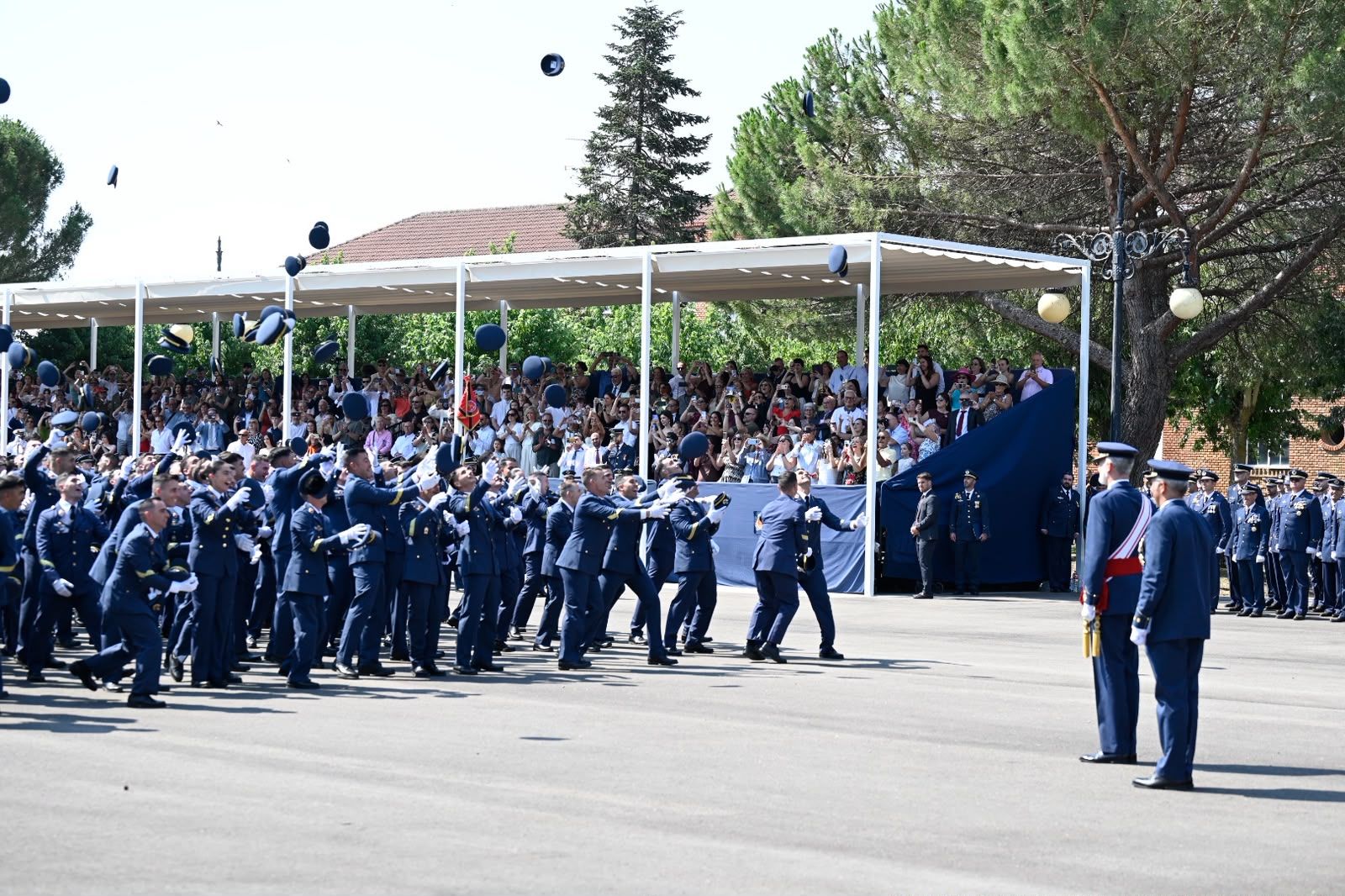  Graduación militar de los nuevos sargentos en la Academia Básica del Aire 
