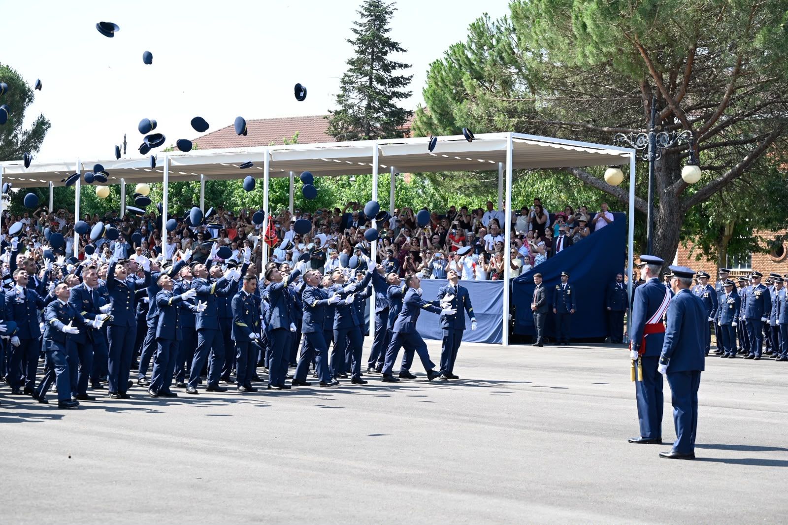  Graduación militar de los nuevos sargentos en la Academia Básica del Aire